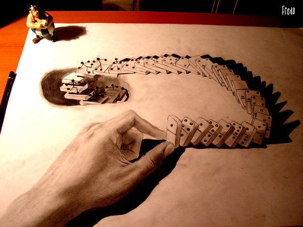 Amazing 3D Pencil Drawings by 17 Year Old Fredo