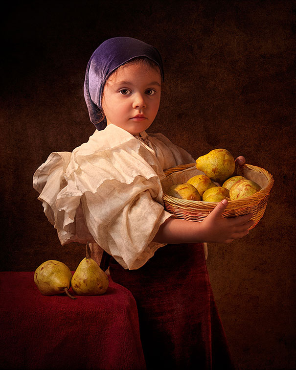 Father and His 5-Year-Old Daughter Recreate Classic Paintings