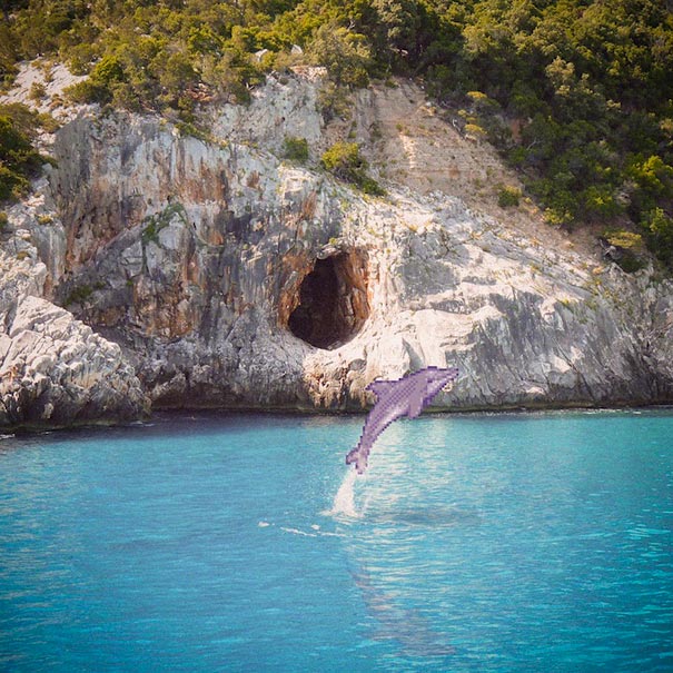 8-Bit Video Game Characters In Real Life