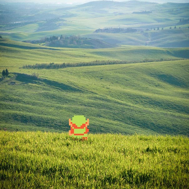 8-Bit Video Game Characters In Real Life 8-Bit Video Game Characters In Real Life