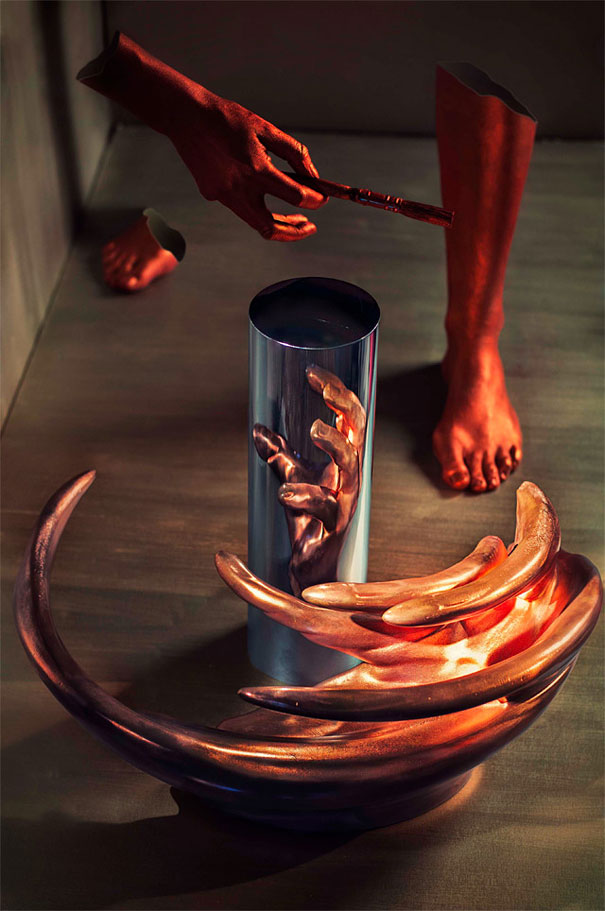 Incredible Anamorphic Sculptures by Jonty Hurwitz Incredible Anamorphic Sculptures by Jonty Hurwitz