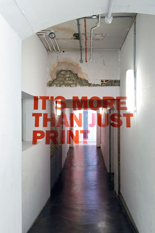 Anamorphic Typography by Joseph Egan Anamorphic Typography by Joseph Egan