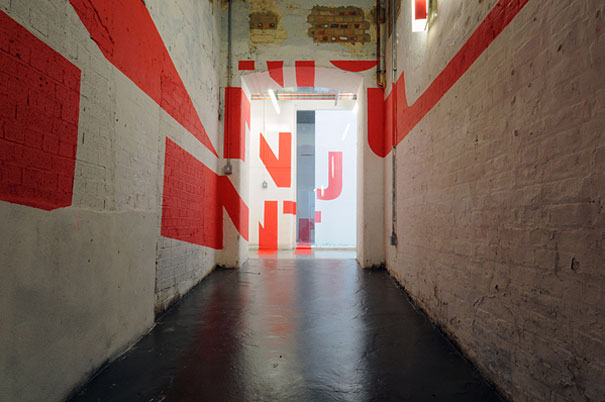 Anamorphic Typography by Joseph Egan Anamorphic Typography by Joseph Egan