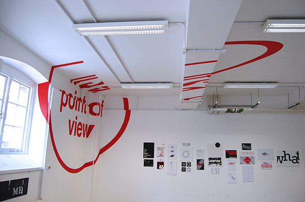 Anamorphic Typography by Joseph Egan Anamorphic Typography by Joseph Egan