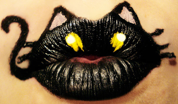 Animal Lipstick Art by Paige Thompson Animal Lipstick Art by Paige Thompson