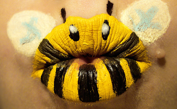 Animal Lipstick Art by Paige Thompson Animal Lipstick Art by Paige Thompson