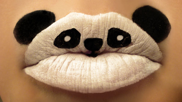Animal Lipstick Art by Paige Thompson