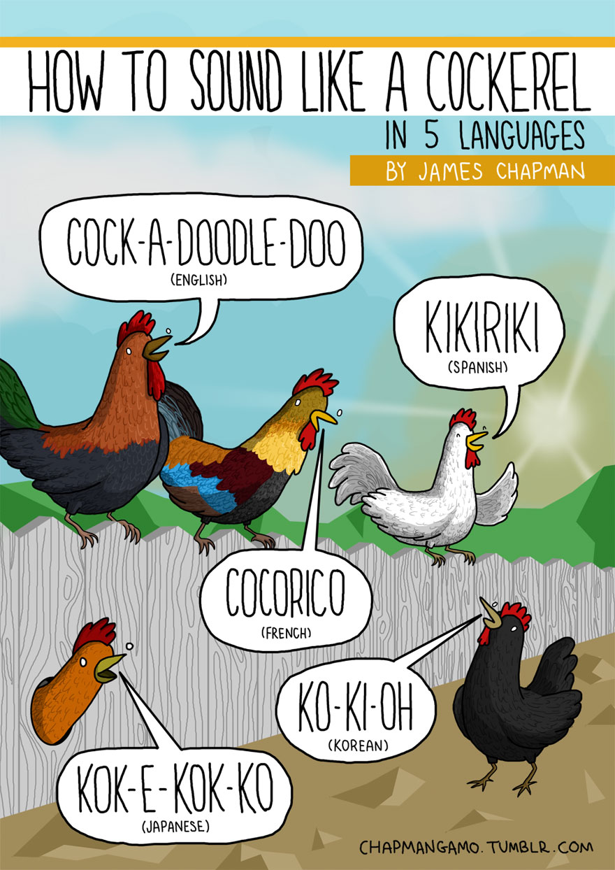 How Do Animals Sound In Different Languages? How Do Animals Sound In Different Languages?