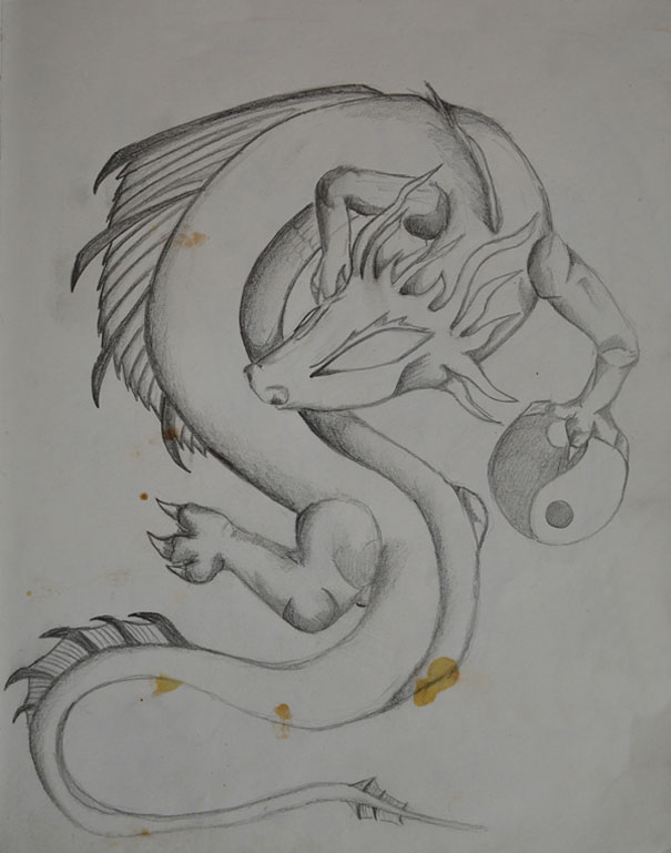 Artist Shows his Progression from 2 Years old to 25