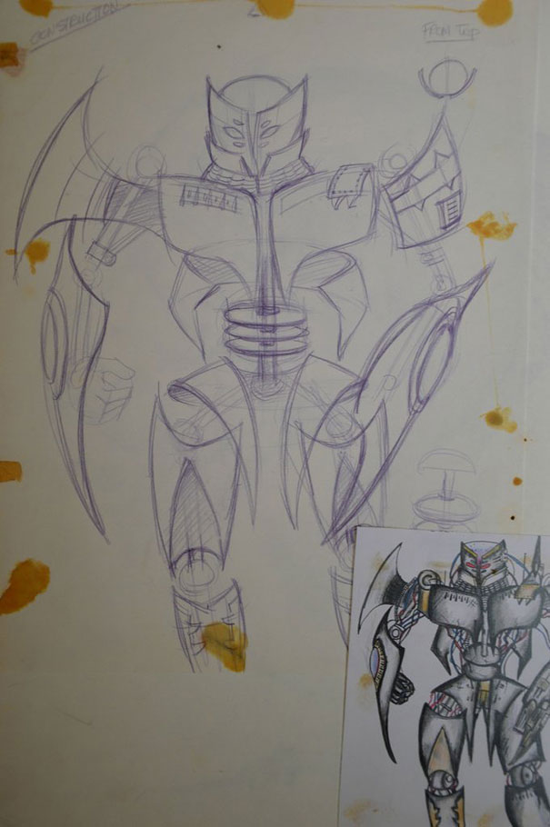 Artist Shows his Progression from 2 Years old to 25