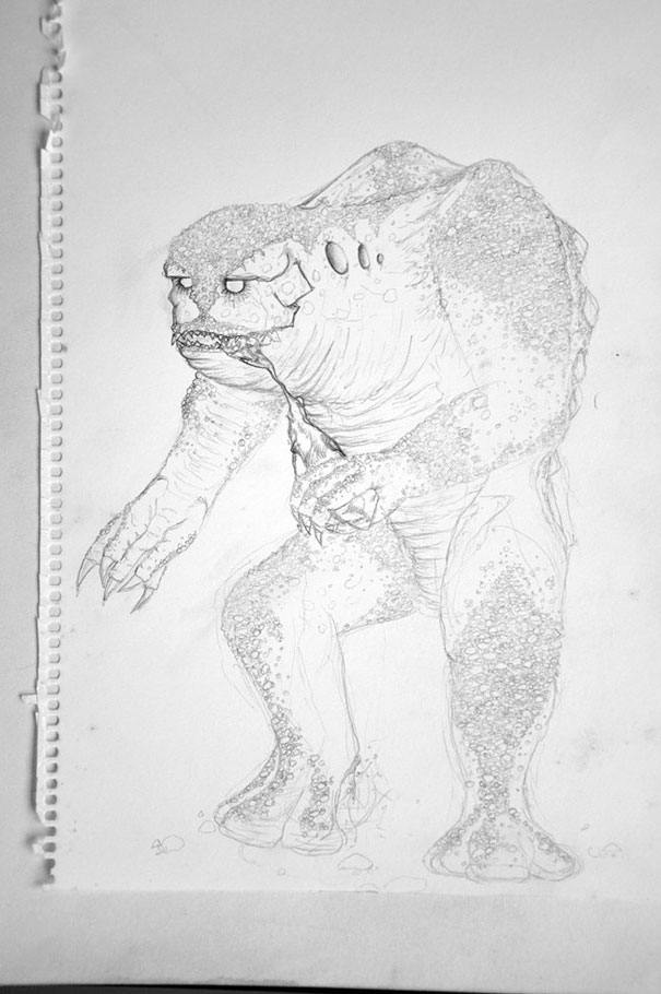 Artist Shows his Progression from 2 Years old to 25