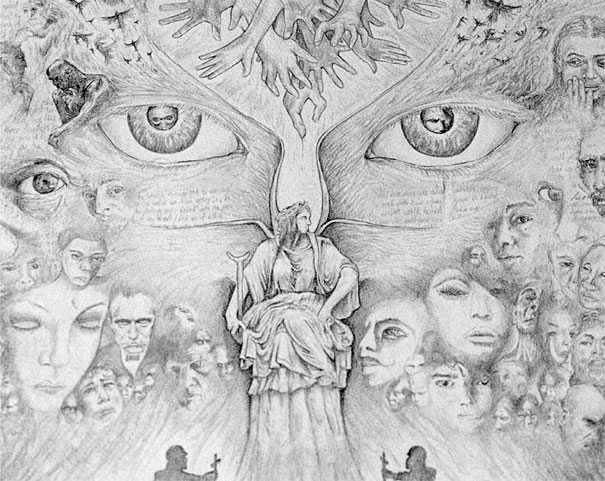 Artist Shows his Progression from 2 Years old to 25 Artist Shows his Progression from 2 Years old to 25