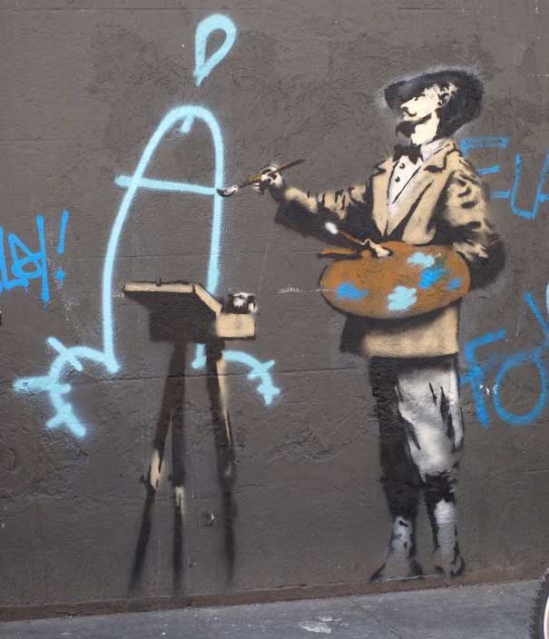 80+ Beautiful Street Crimes done by BANKSY
