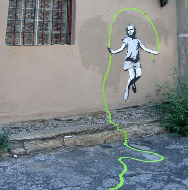 80+ Beautiful Street Crimes done by BANKSY