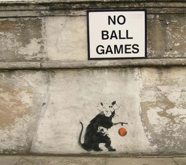 80+ Beautiful Street Crimes done by BANKSY