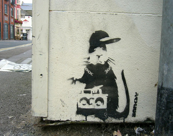 80+ Beautiful Street Crimes done by BANKSY