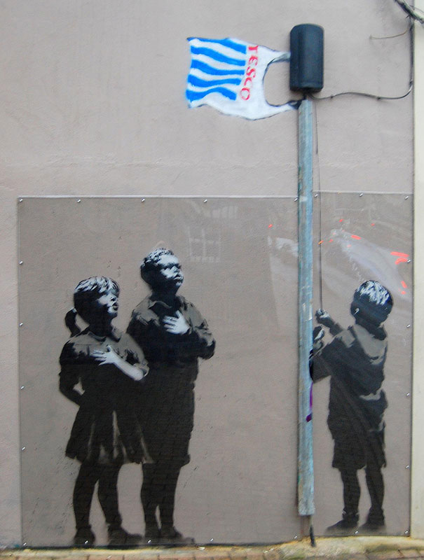 80+ Beautiful Street Crimes done by BANKSY