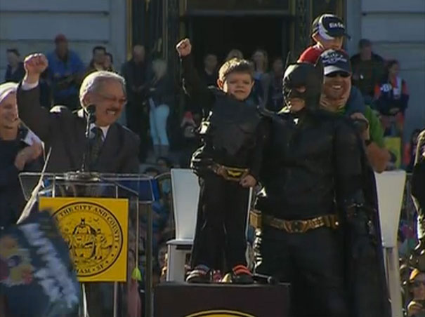 Batkid Saves San Francisco, Becomes Most Heartwarming Internet Sensation Batkid Saves San Francisco, Becomes Most Heartwarming Internet Sensation