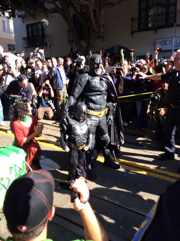 Batkid Saves San Francisco, Becomes Most Heartwarming Internet Sensation Batkid Saves San Francisco, Becomes Most Heartwarming Internet Sensation