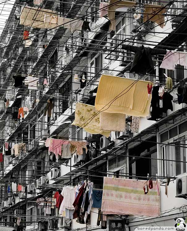 Seriously Big Blocks of Flats In China