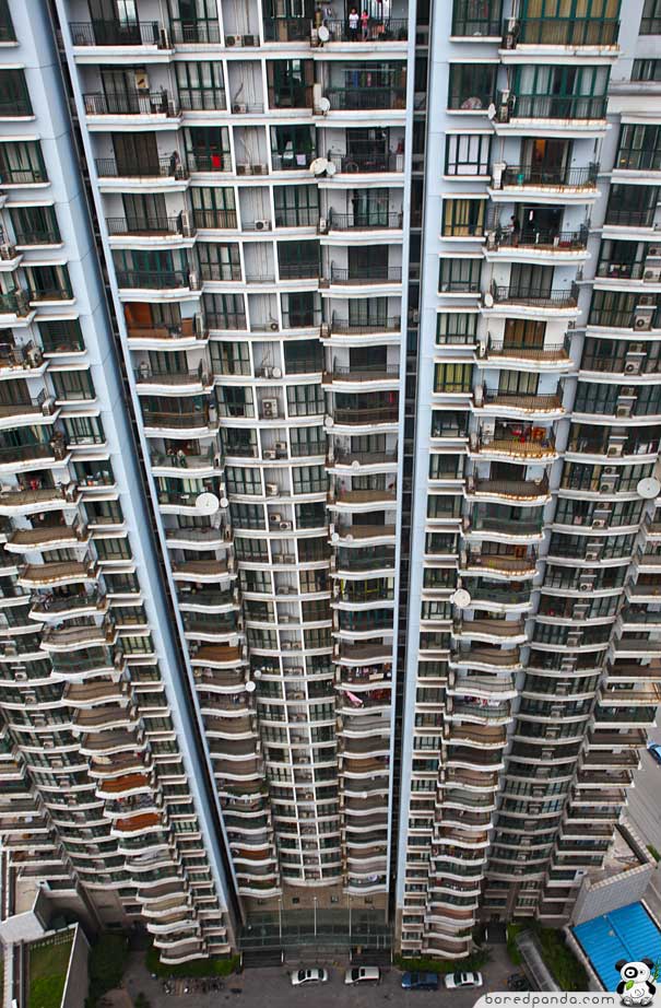 Seriously Big Blocks of Flats In China