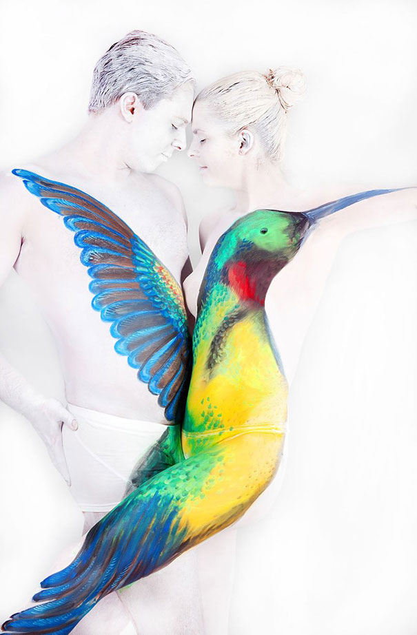 Amazing Body Art Illusions by Gesine Marwedel