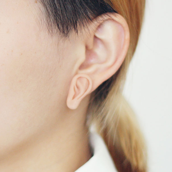 Miniature Body Part Jewelry by Percy Lau