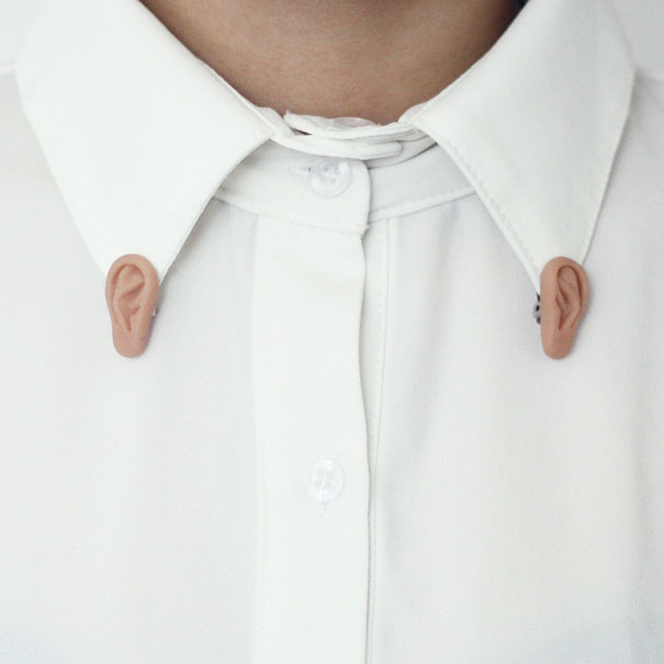 Miniature Body Part Jewelry by Percy Lau