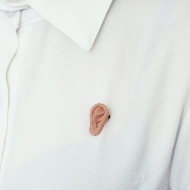 Miniature Body Part Jewelry by Percy Lau
