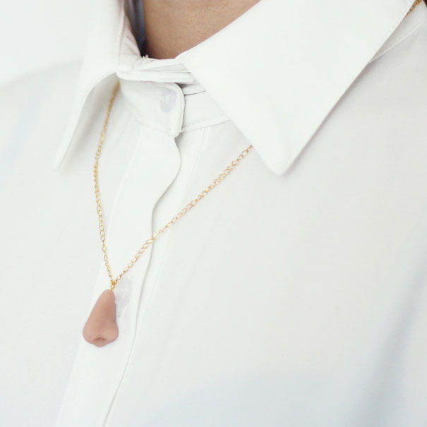 Miniature Body Part Jewelry by Percy Lau