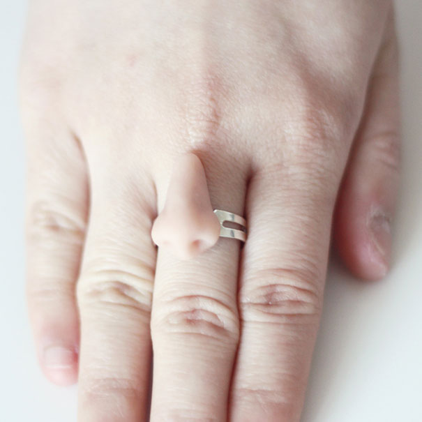 Miniature Body Part Jewelry by Percy Lau