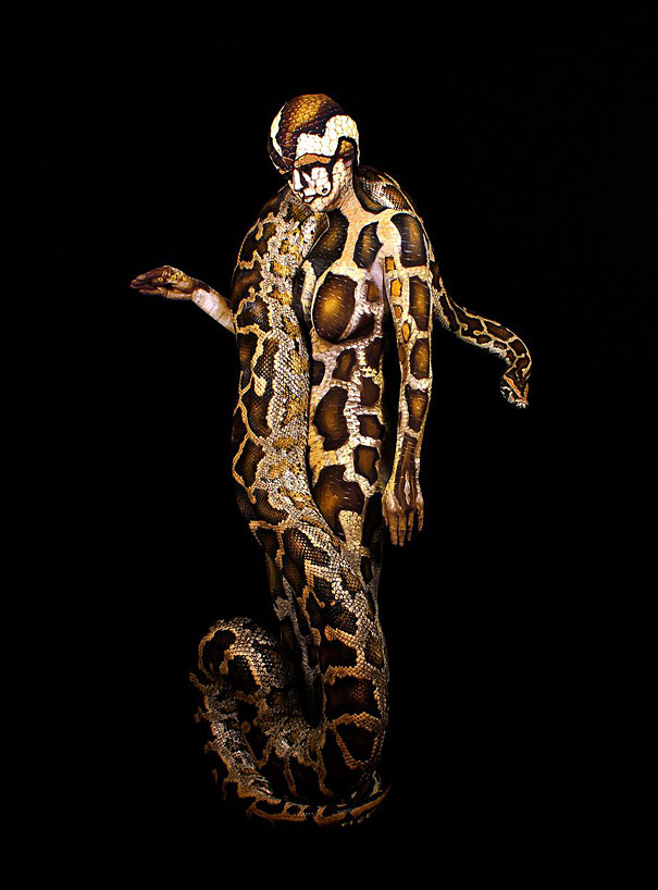 Amazing Nature Inspired Body Art Illusions by Johannes Stoetter Amazing Nature Inspired Body Art Illusions by Johannes Stoetter