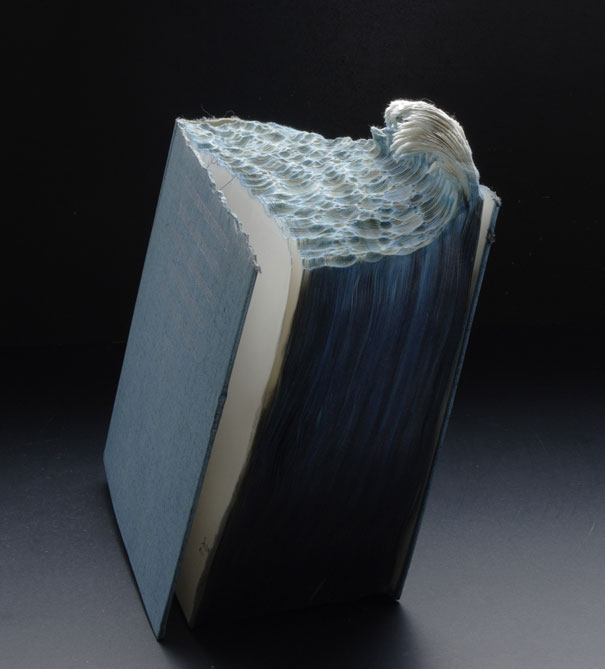 New Carved Book Landscapes by Guy Laramee New Carved Book Landscapes by Guy Laramee