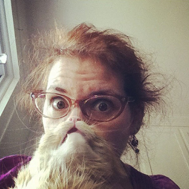 ‘Cat Beard’ Craze Takes Internet By Storm ‘Cat Beard’ Craze Takes Internet By Storm
