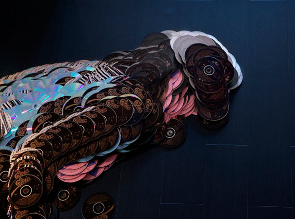 Musician Portraits Made Of Their Own CDs Musician Portraits Made Of Their Own CDs