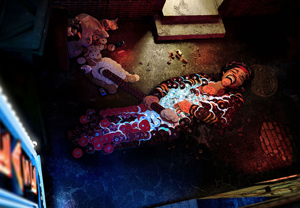 Musician Portraits Made Of Their Own CDs Musician Portraits Made Of Their Own CDs