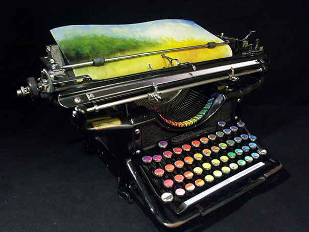 The Chromatic Typewriter