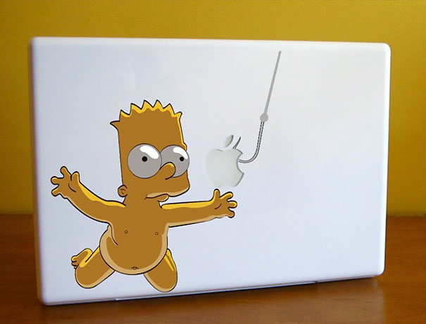25 Cool and Creative MacBook Stickers