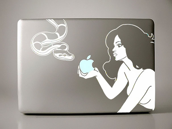 25 Cool and Creative MacBook Stickers
