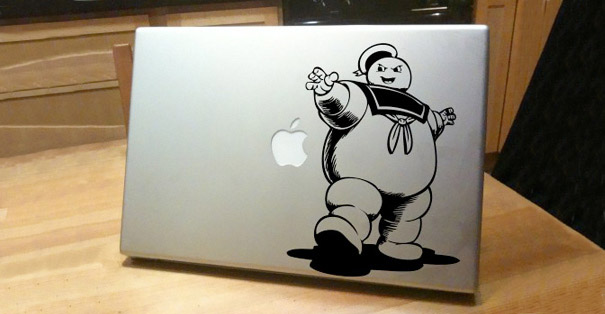 25 Cool and Creative MacBook Stickers