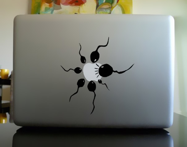 25 Cool and Creative MacBook Stickers