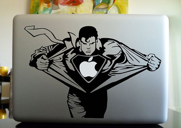 25 Cool and Creative MacBook Stickers