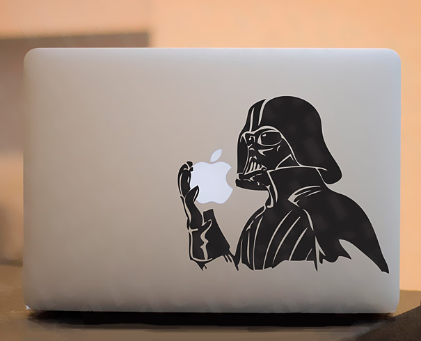 25 Cool and Creative MacBook Stickers