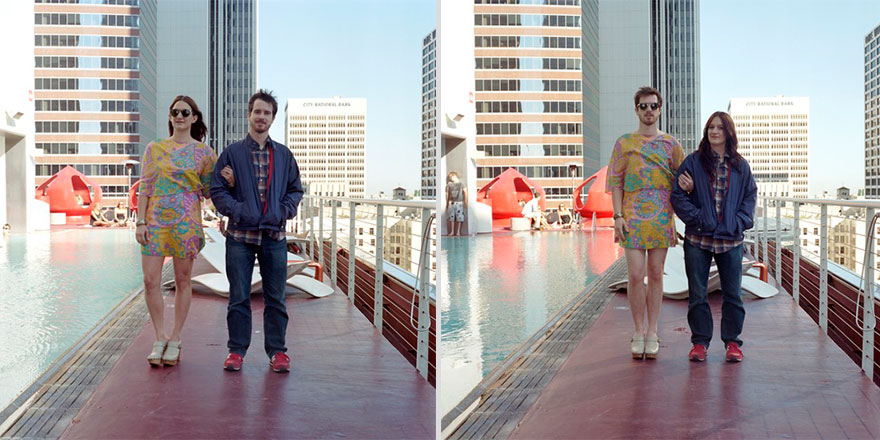 Couples Switch Outfits In Playful, Gender-Bending Photo Series By Hana Pesut (31 pics) Couples Switch Outfits In Playful, Gender-Bending Photo Series By Hana Pesut (31 pics)