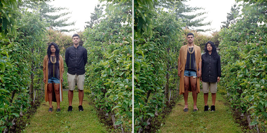 Couples Switch Outfits In Playful, Gender-Bending Photo Series By Hana Pesut (31 pics) Couples Switch Outfits In Playful, Gender-Bending Photo Series By Hana Pesut (31 pics)