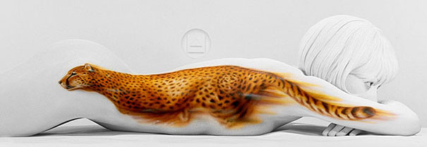 Amazing Body Art Illusions by Craig Tracy Amazing Body Art Illusions by Craig Tracy