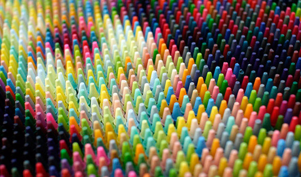 Stunning Crayon Pixel Art By Christian Faur