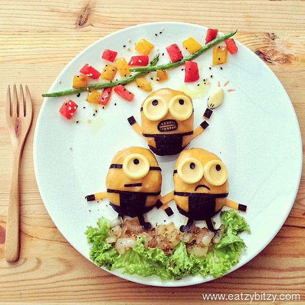 Stay-At-Home Mom Makes Creative Lunches For Her Kids, Becomes Internet Star