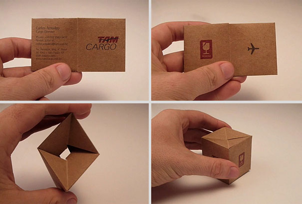 15 Most Unusual and Interactive Business Cards