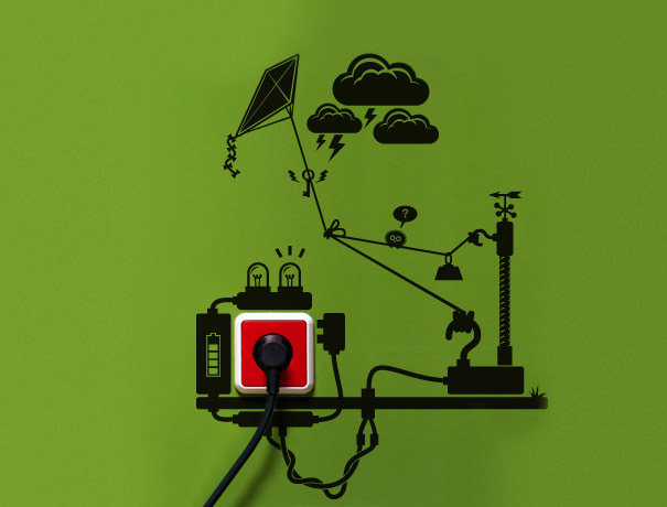 Creative Eco-Reminder Stickers by Hu2 Creative Eco-Reminder Stickers by Hu2